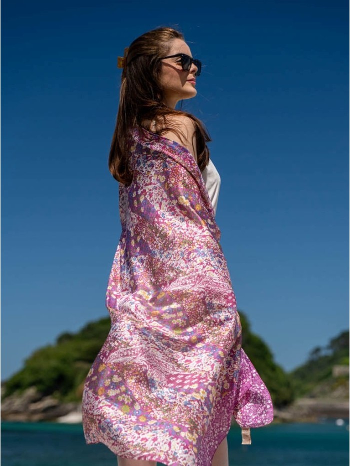 Silk foulard ATU311C