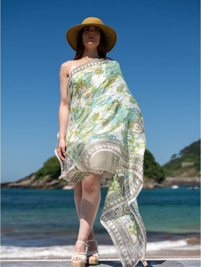 Foulard en soie ATU308C