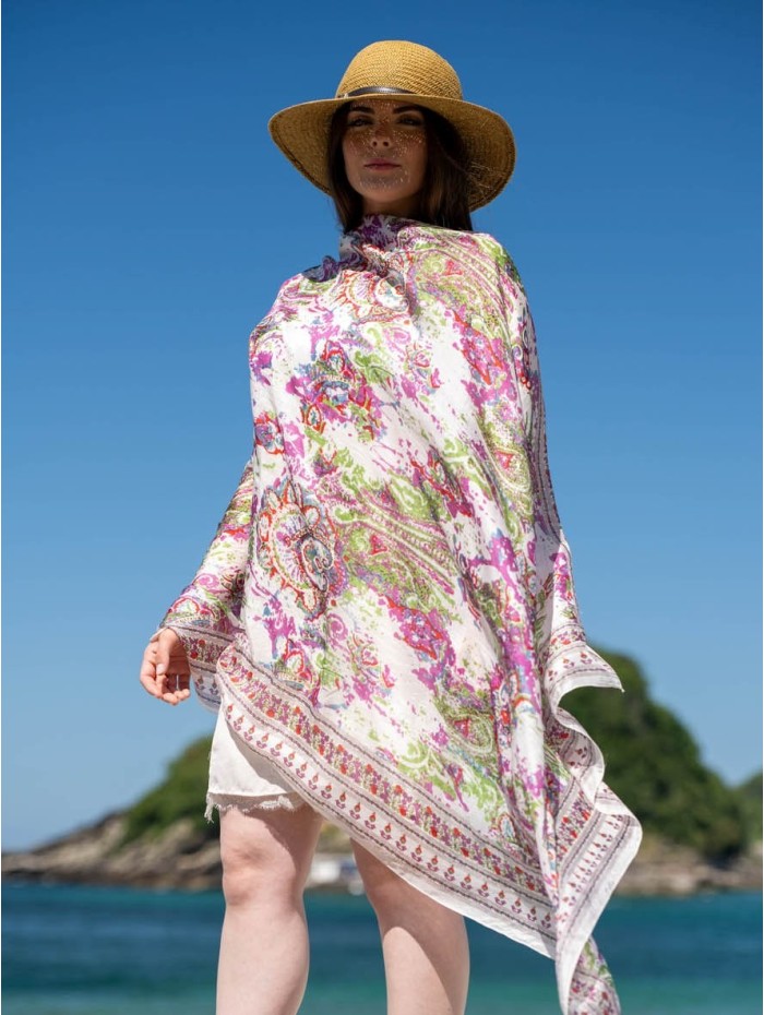 Silk foulard ATU308C