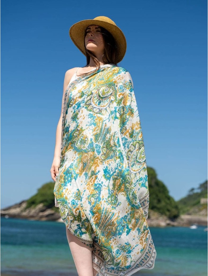 Foulard en soie ATU308C