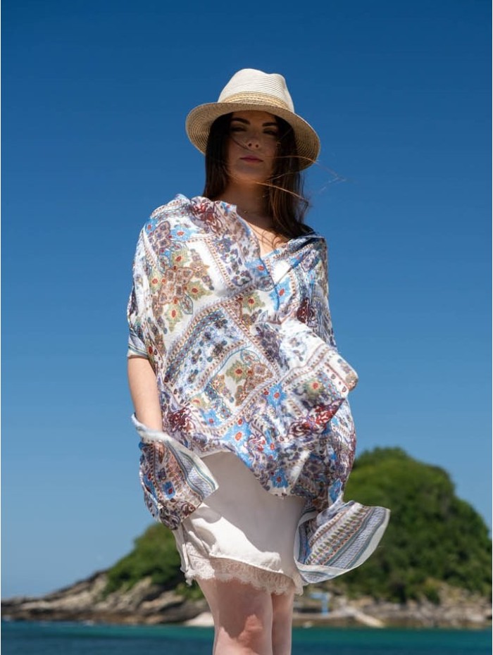 Foulard en soie ATU297C