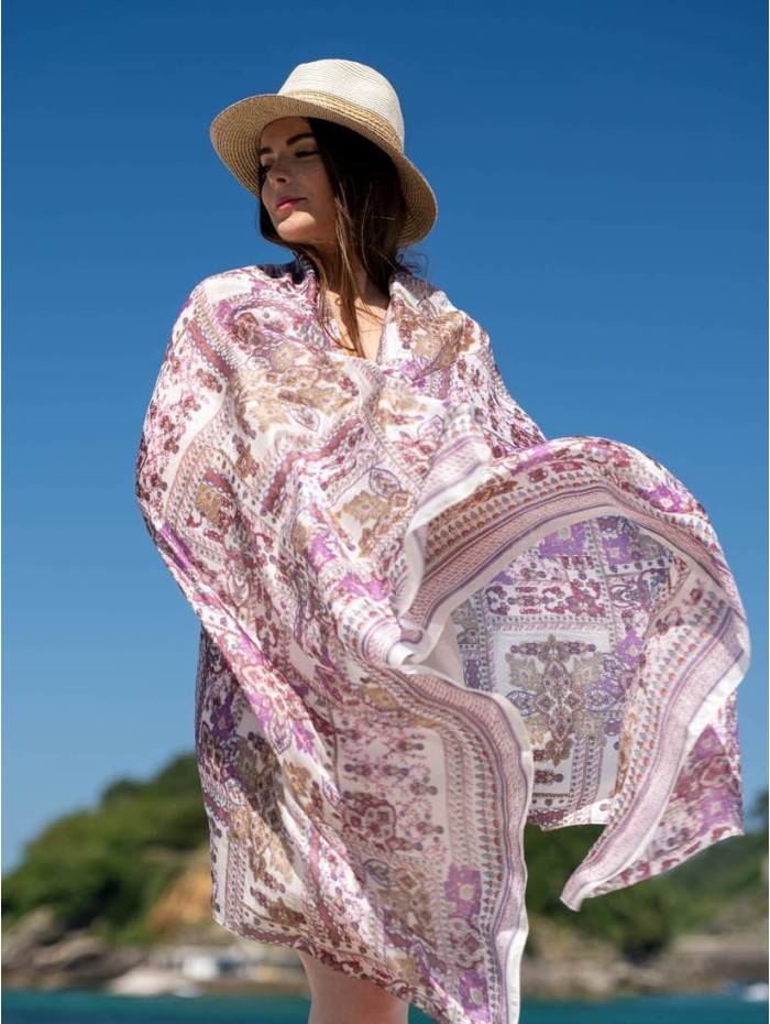 Foulard en soie ATU297C