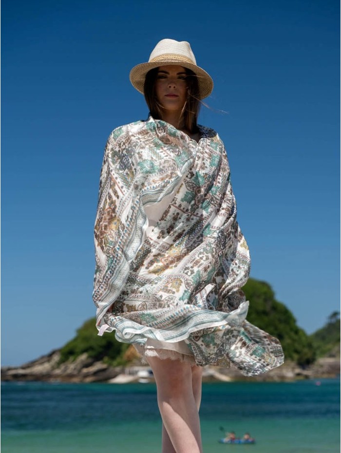 Foulard en soie ATU297C