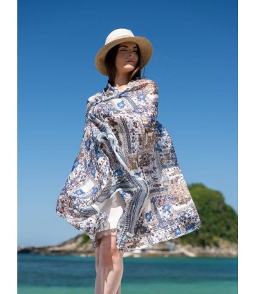 Silk foulard ATU297C