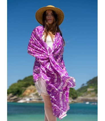 Foulard en soie ATU71C