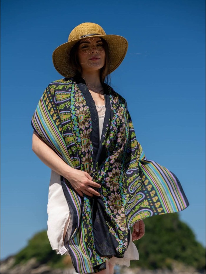 Foulard double en modal AMD35CD