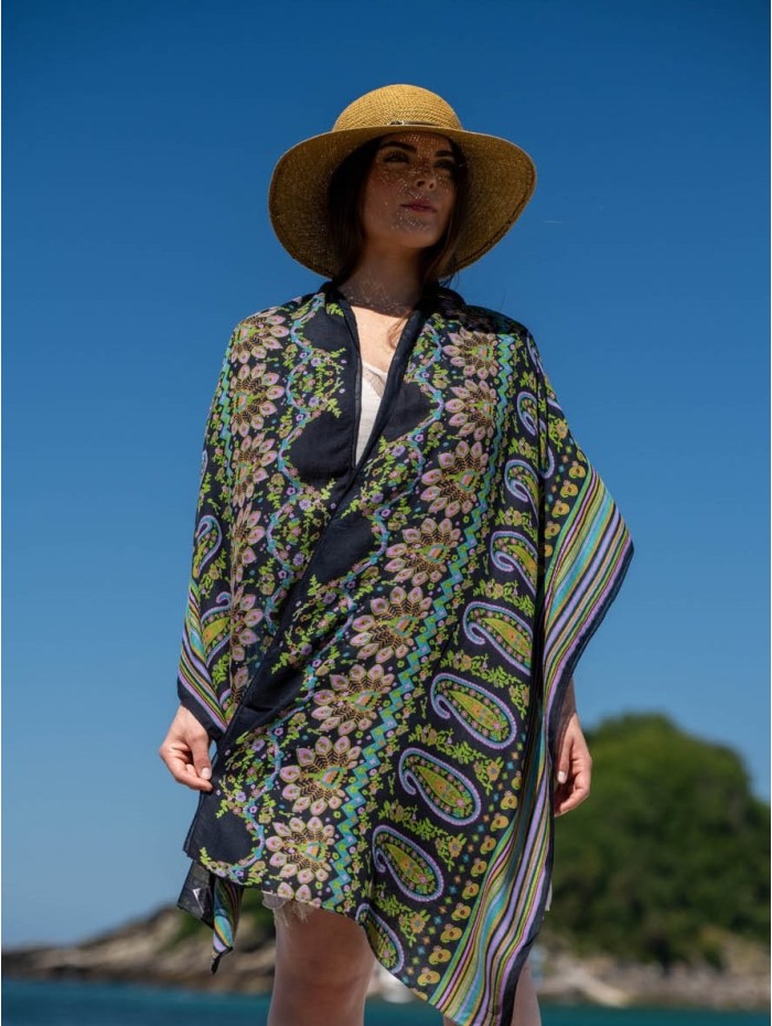 Foulard double en modal AMD35CD