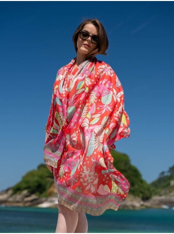 Châle-paréo en coton ACT112C