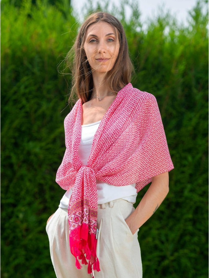 Foulard en coton ANS15F