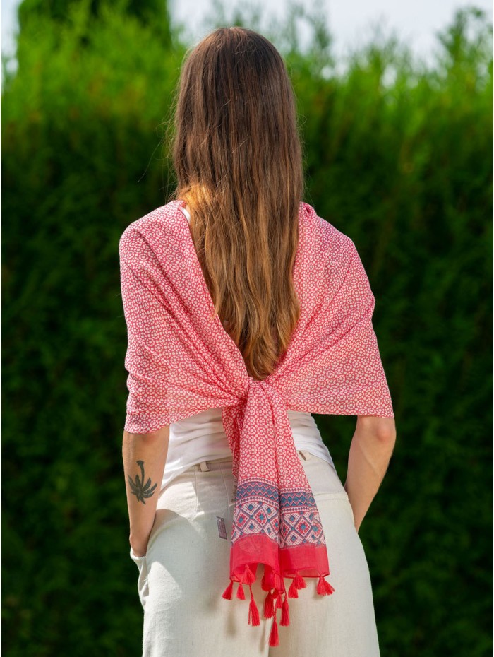Foulard en coton ANS15F