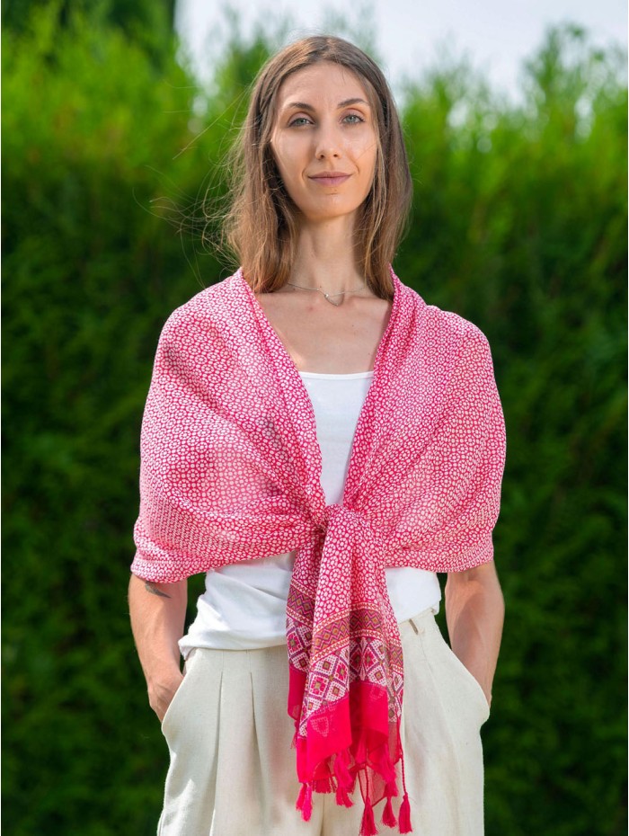 Foulard en coton ANS15F