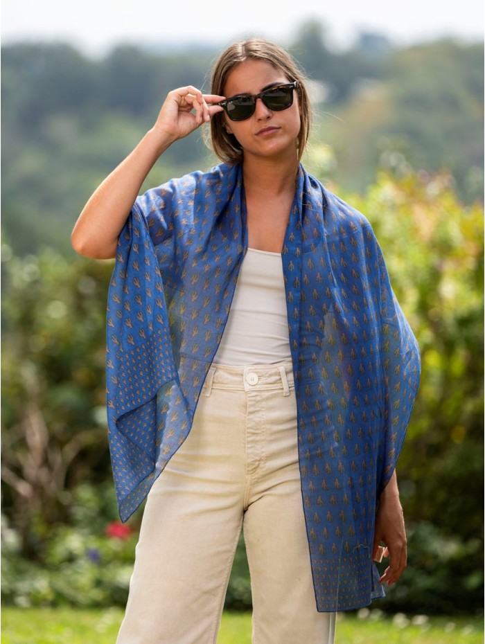 Foulard en coton ACT68F
