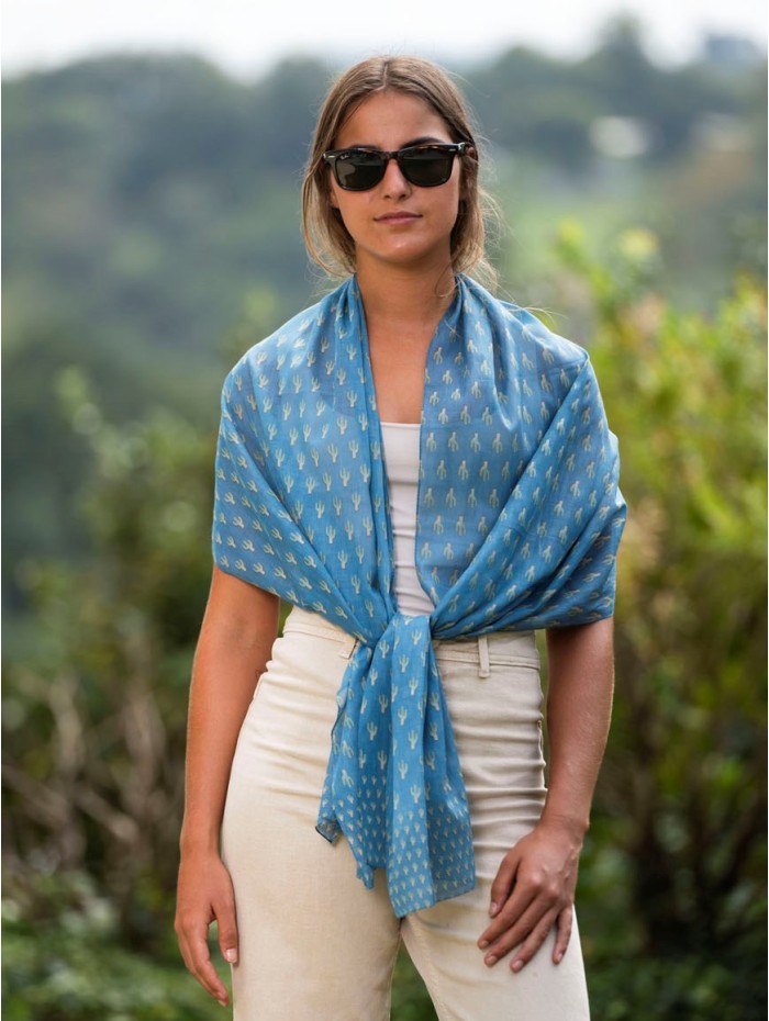Foulard en coton ACT68F