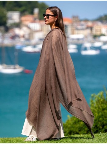 Chal de cashmere ACASHETAUPE