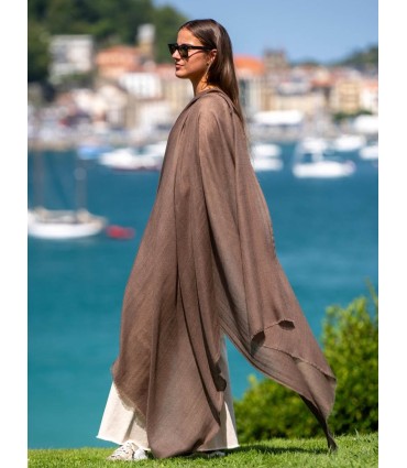 Chal de cashmere ACASHETAUPE
