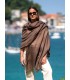 Châle en cashmere ACASHETAUPE