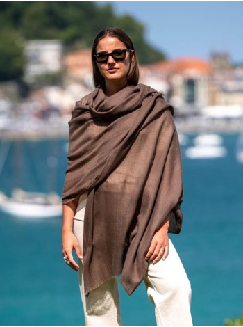 Chal de cashmere ACASHETAUPE