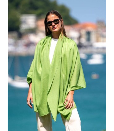 Cashmere shawl ACASHEGREENF