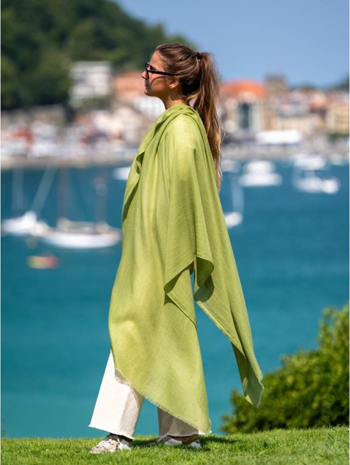 Châle en cashmere ACASHEGREEN