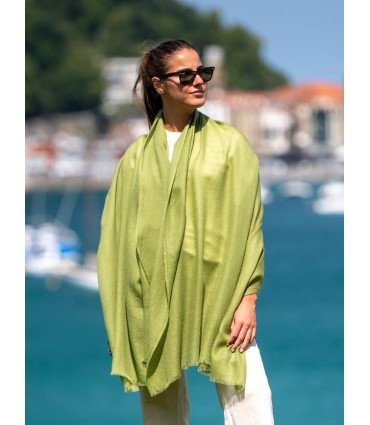 Châle en cashmere ACASHEGREEN