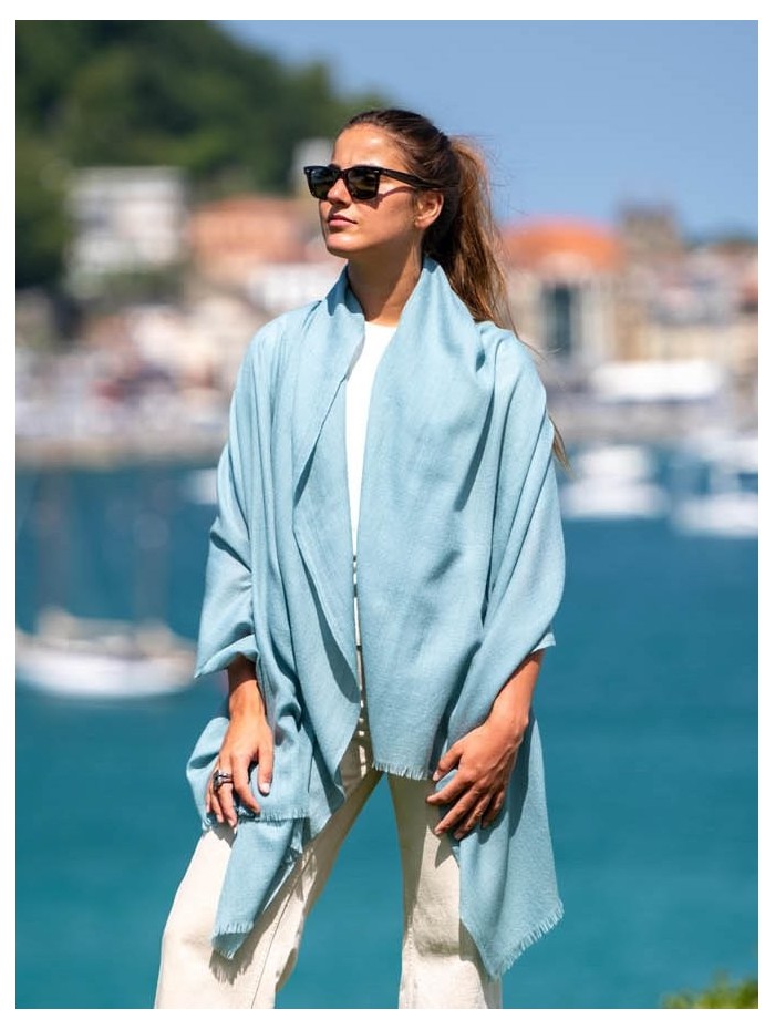 Chal de cashmere liso ACASHEBMINE