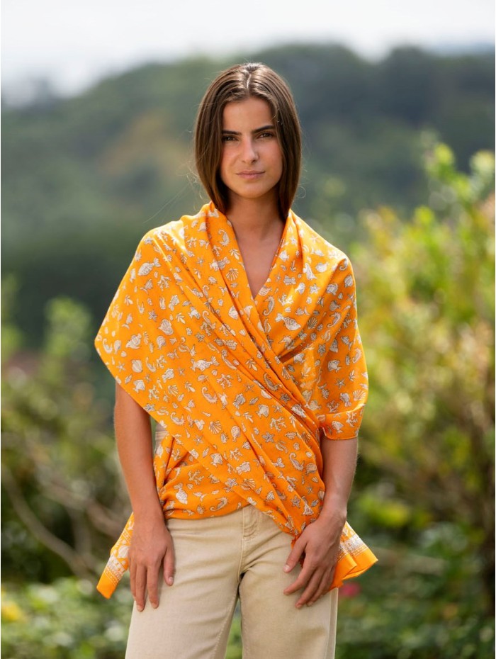 Cotton foulard ACT78F