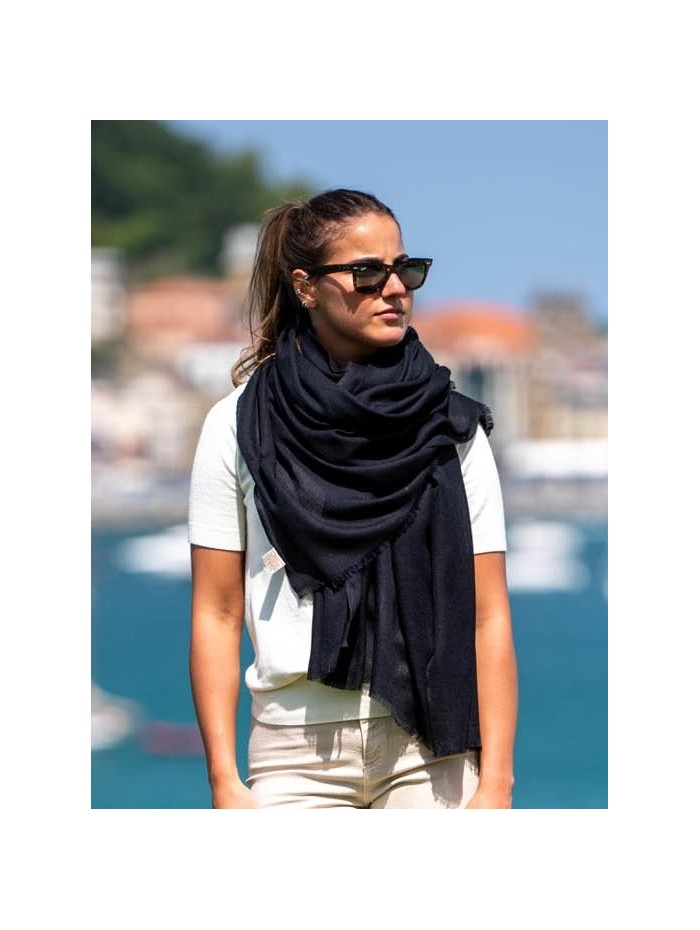 Cashmere shawl ACASHEBLACK