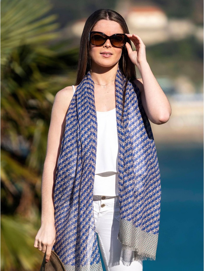 Foulard en coton CHE43F