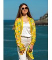 Wool and silk scarf ASW18F