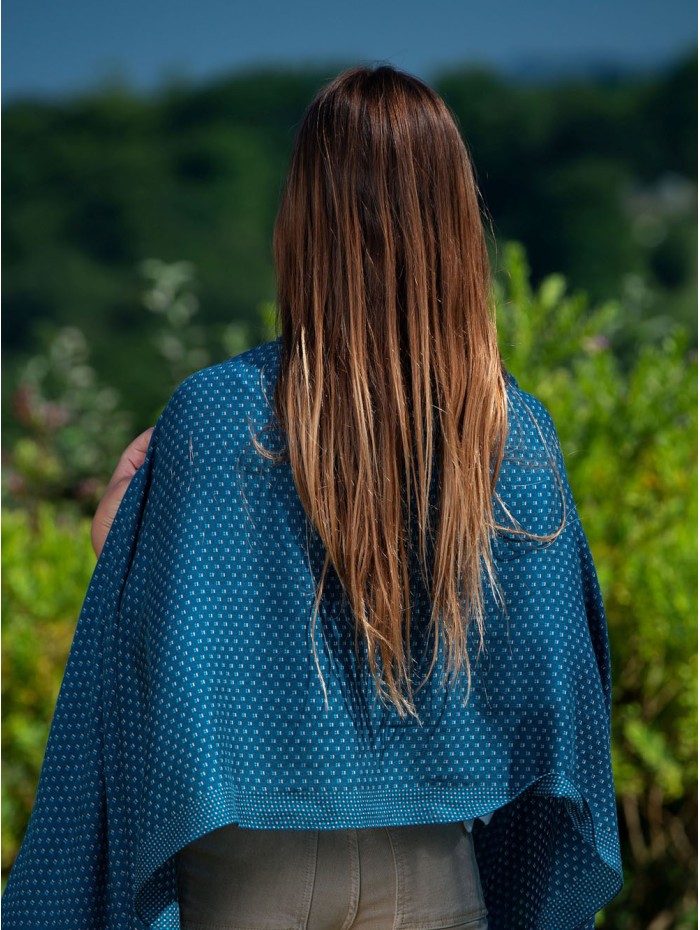 Wool and silk scarf ASW17F
