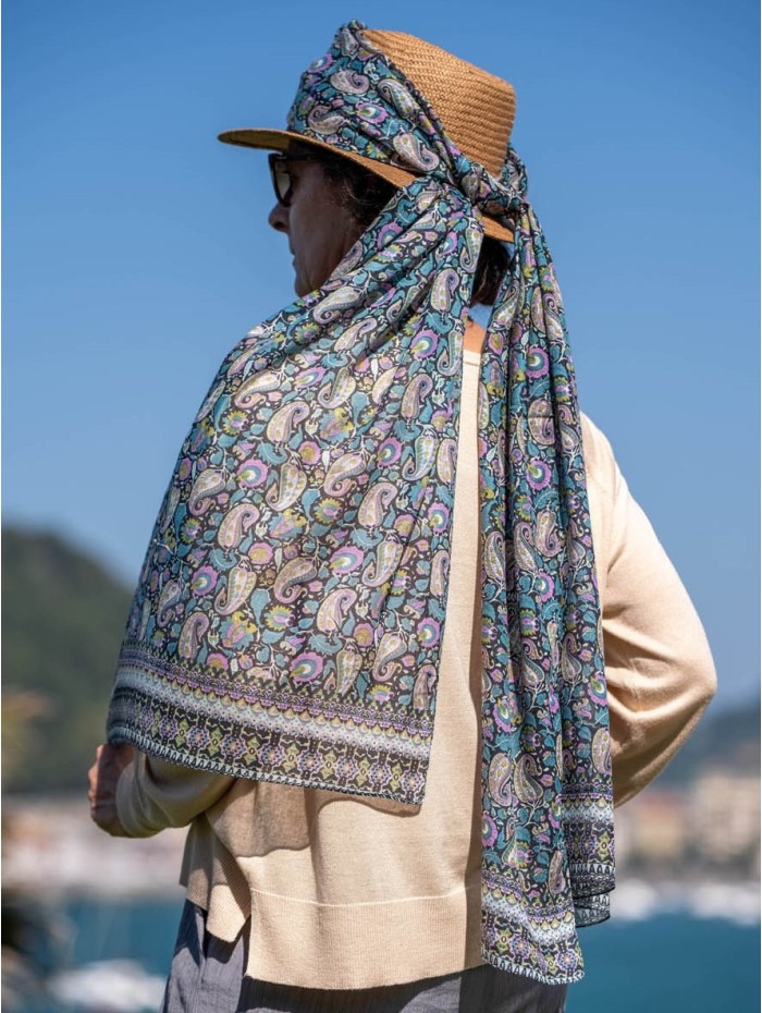 Foulard en modal AMD42F