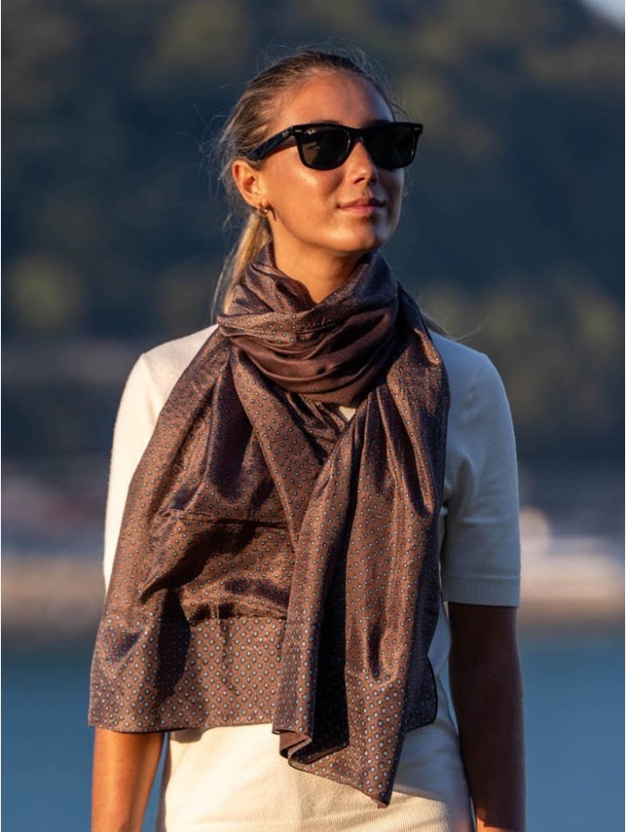Double silk foulard ASK71CD