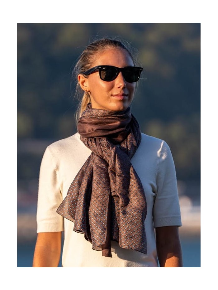 Double silk foulard ASK71CD