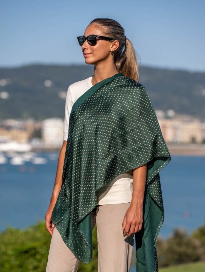 Double silk foulard ASK72CD