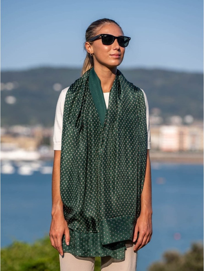 Double silk foulard ASK72CD