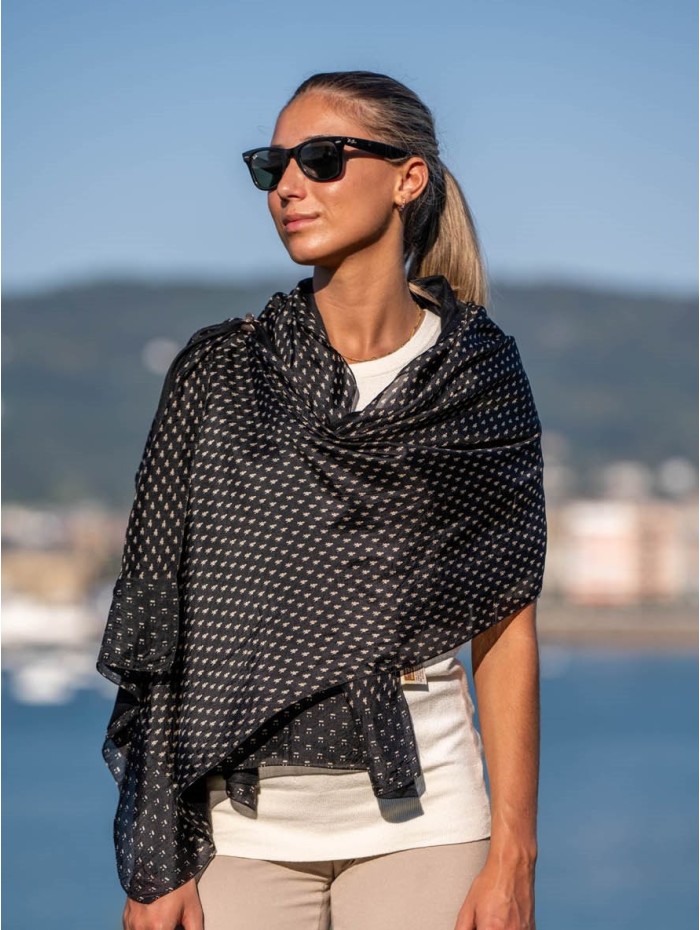 Double silk foulard ASK72CD