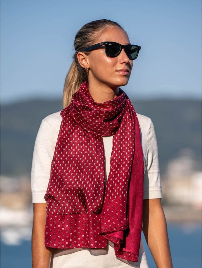 Double silk foulard ASK72CD