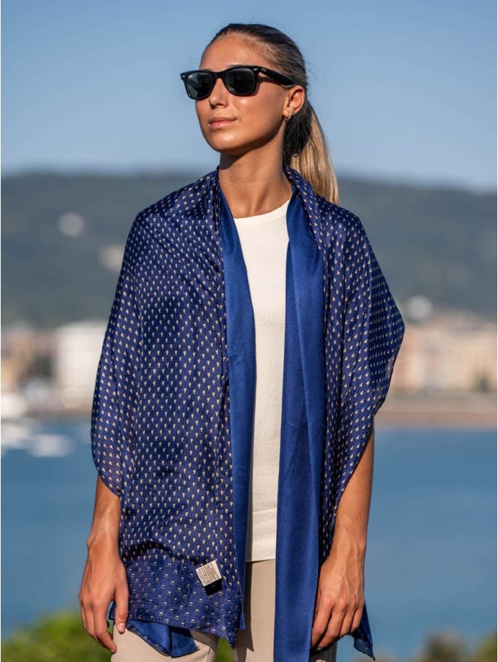 Double silk foulard ASK72CD