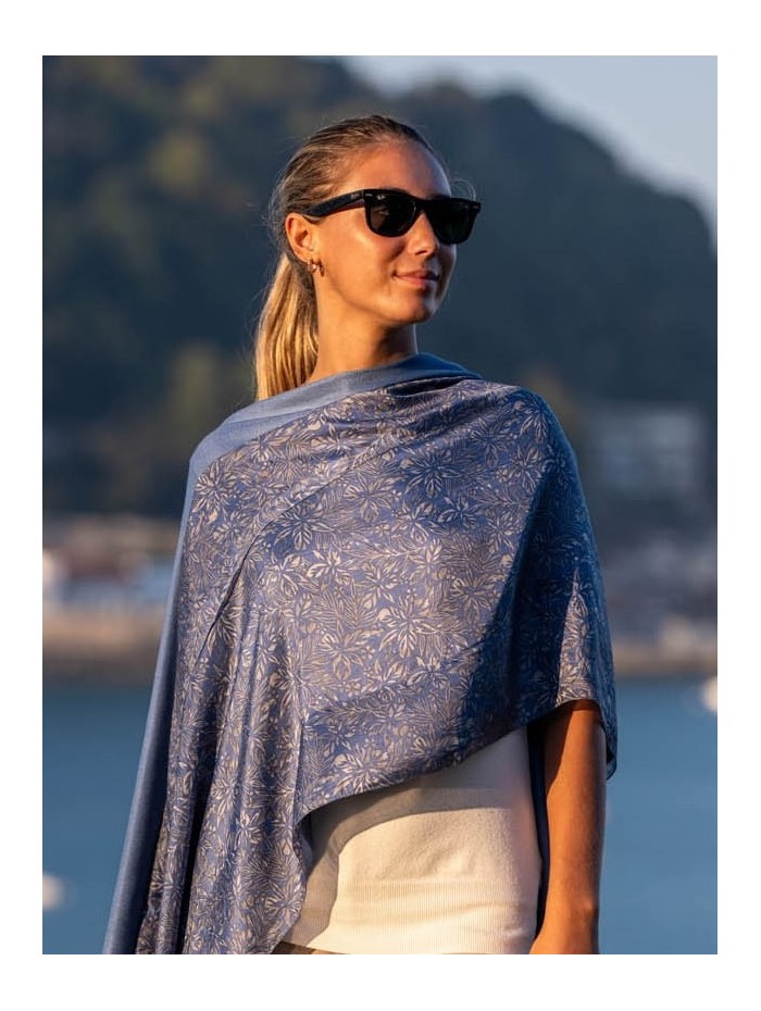 Foulard double en soie ASK73CD