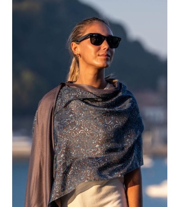 Double silk foulard ASK73CD