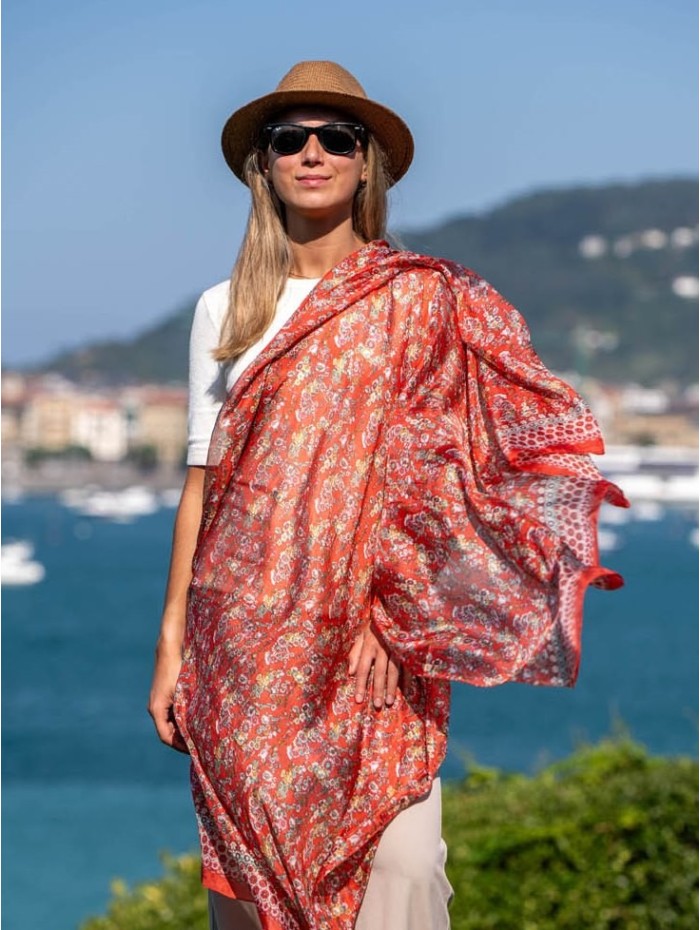 Silk foulard ASK74C