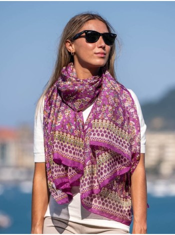 Foulard en soie ASK74C