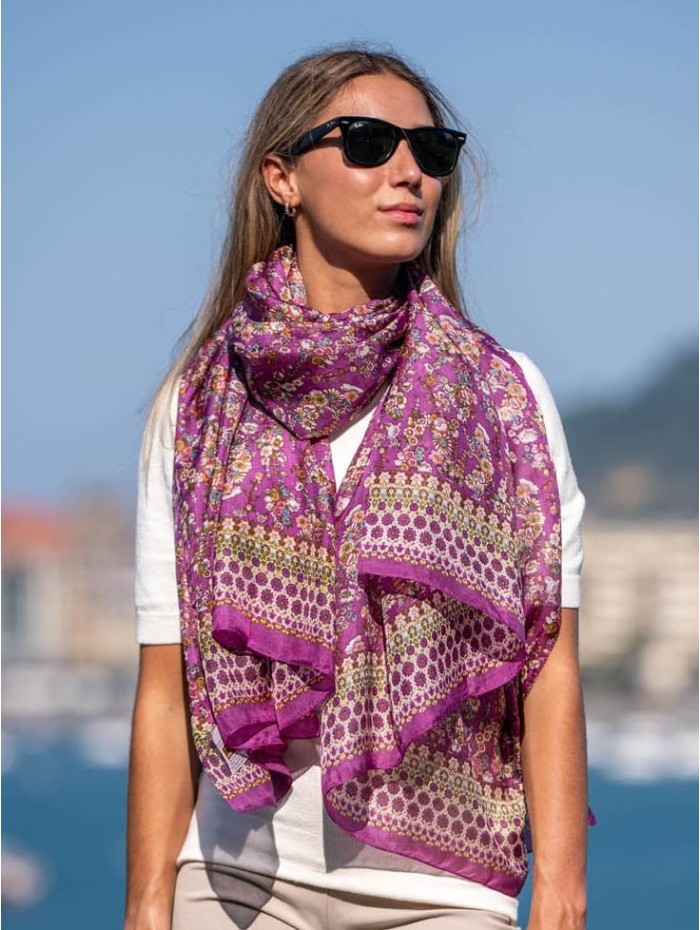 Silk foulard ASK74C