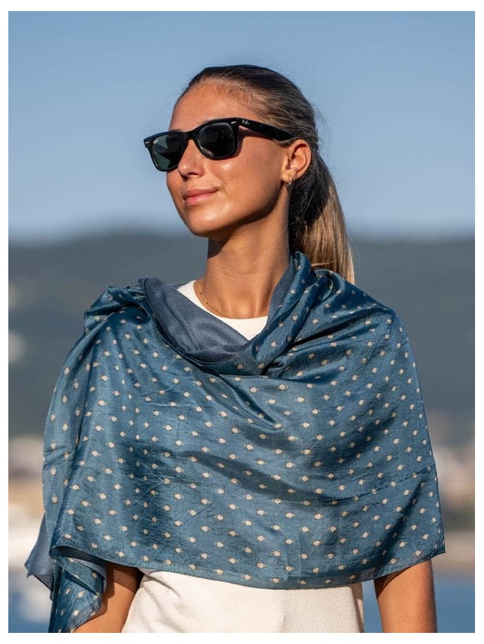 Double silk foulard ASK75CD