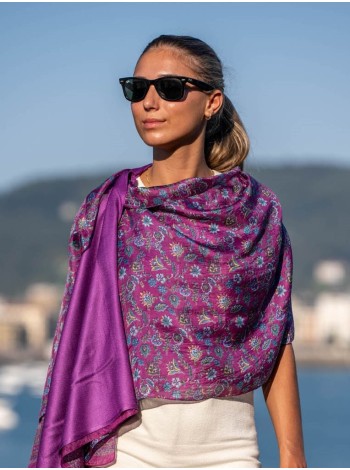 Double silk foulard ASK76CD