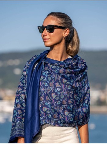 Double silk foulard ASK76CD