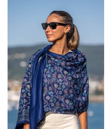 Foulard double en soie ASK76CD