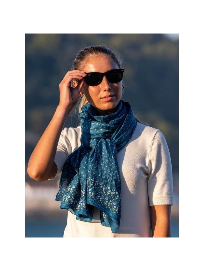 Foulard double en soie ASK79CD