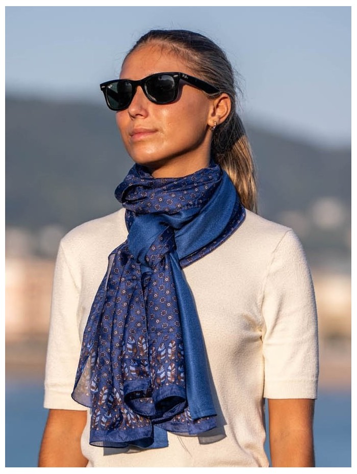 Double silk foulard ASK79CD