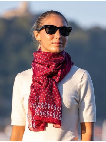 Double silk foulard ASK79CD